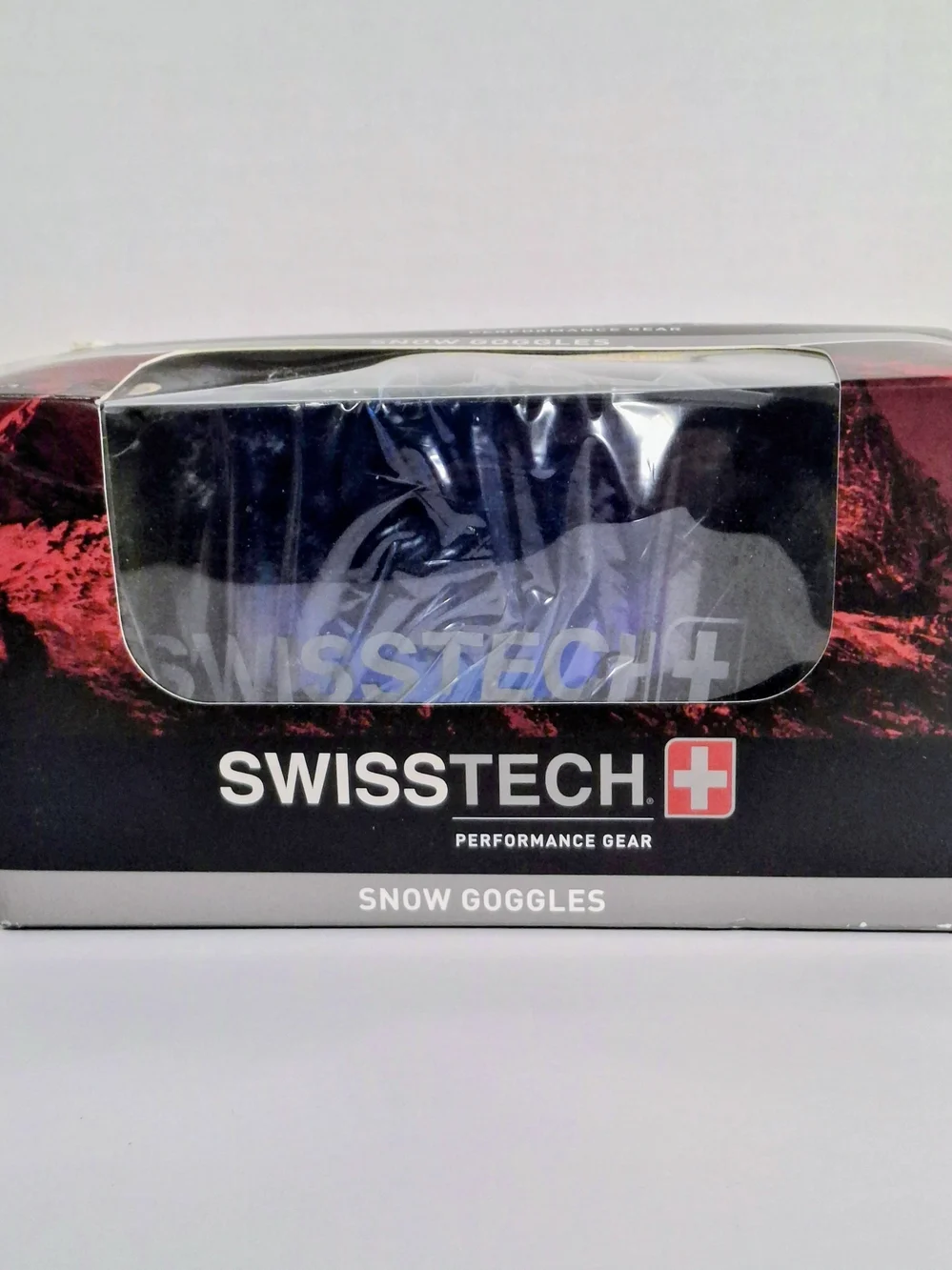 Unisex Swiss Tech Black Snow Goggles - Performance Gear